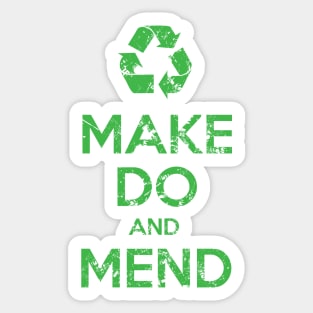 Make Do and Mend Sticker